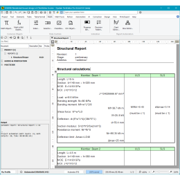 Structural Calculations for Beams and Columns in a Residential Building (Template)